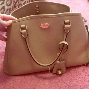 Leather Coach Purse and Wallet